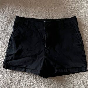 New York & Company High Waist Black Shorts